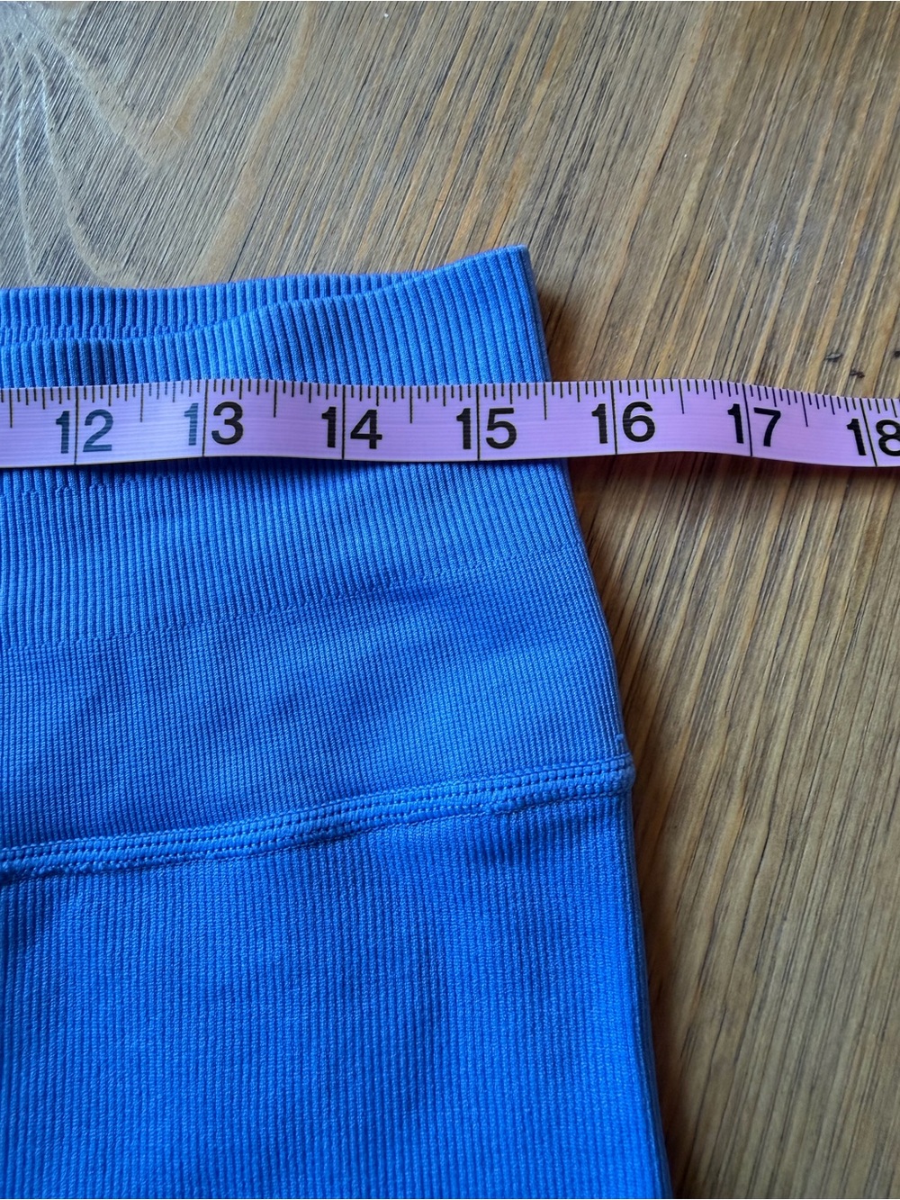 Calvin Klein Performance Blue High Rise Seamless Bike Shorts XL - Picture 7 of 10